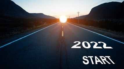 start on the way 2022, driving on highway