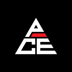 PCE triangle letter logo design with triangle shape. PCE triangle logo design monogram. PCE triangle vector logo template with red color. PCE triangular logo Simple, Elegant, and Luxurious Logo...