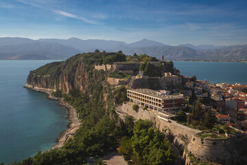 Wall Mural - View to the old town of Nafplio, Greece