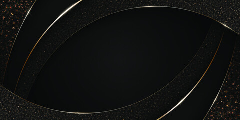 Wall Mural - vector abstract shiny luxury papercut background with golden lines, glitter and copy space. premium 
