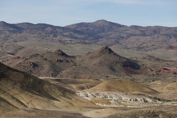 Wall Mural - road in the desert painted hills