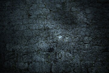 Poster - Abstract grunge dark Background, Texture. Gloomy dirty old empty concrete wall.