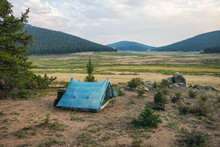 Camping In The Buffalo Peaks Wilderness, Colorado