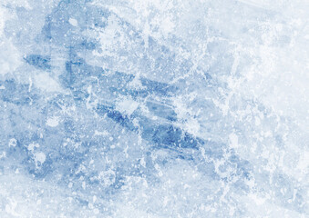 Wall Mural - Blue winter frost grunge textural background. Vector design