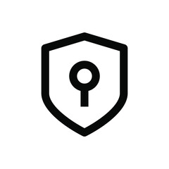 Canvas Print - Privacy shield icon