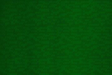 Wall Mural - green texture of Christmas sweater, template with sweater textile with space for text, xmas minimalistic background for editing, green knitted Christmas backdrop 