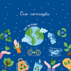 Poster - eco friendly concepts