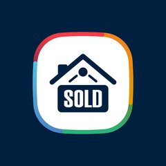 Sticker - Home Sold 