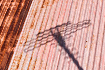  Conceptual image of an aerial shadow
