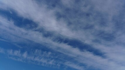 Wall Mural - time lapse sky with floating clouds flying clouds nature background amazing time lapse