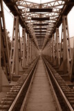 Fototapeta Most - railroad tracks in the distance adana trenyolu 