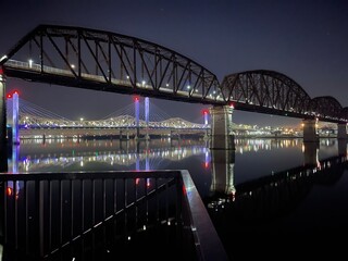 bridge over river