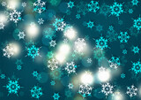 Fototapeta  - stars snowflakes