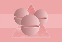 Three Divided Spheres