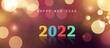 © Thaut Images - Happy New Year Background. Start to 2022. 3D illustration