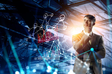 Poster - Social Web Network Background Image