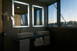© Floris Productions/Stocksy - Double sink Bathroom