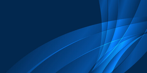 Wall Mural - Modern blue corporate background
