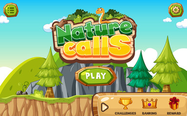 Platform game user interface design