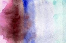 Colorful Watercolor Abstract Background 