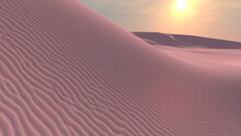 Pink Desert Dunes
