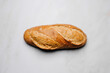 © Sergio Marcos/Stocksy - Top view of isolated wheat bread