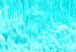 © Pixel Stories/Stocksy - 3D landscape. Blue abstract data visualization concept.