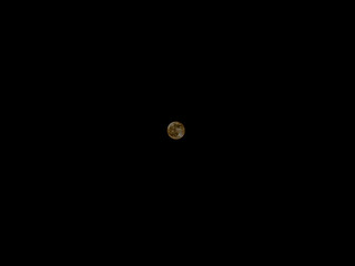 the black full moon sky