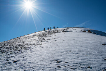 beautiful scene of Çeştepe 2980 meter high at Elmalı, Antalya