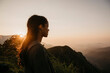 © Westend61 - Female hiker hiking on mountain at Sri Lanka against sky during sunset, Sri Lanka