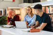 © Johnér - Young people studying in library