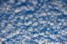 Cloudscape Of Altocumulus Clouds