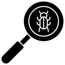 Magnifying Glass Solid Icon