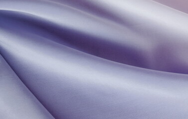 Wall Mural - Silk texture Very peri trend color 2022 . Fabric background violet color.
