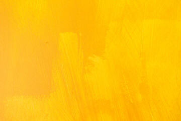 Abstract blurred yellow wall texture background, blank artistic yellow background