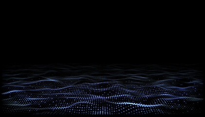 Wave of digital signal 01