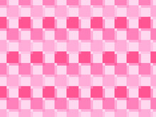 Sweet Seamless Design. Pink Scottish Pattern, Pink Wallpaper, Fabric Texture, Fabric Pattern, Wrapping Paper.