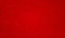 Polka Dot Grungy Pattern Background. Red Polka Dot Felt Material Background. High Magnification Red Felt Texture. Red Christmas Background. For Gift Wrap, Fabric Pattern, Textile, Wallpaper. Vector