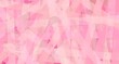 ピンク色の水彩画ライン背景イラスト