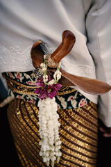 Wall Mural - Javanese wedding dress, wedding ceremony	
