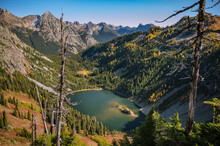 Beautiful Alpine Lake In The North Cascades