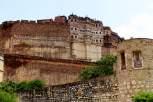 View Of Mehrangarh Fort. Jodhpur, India 
