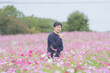 © 茂輝 田代 - 人物　男性　ポートレート　モデル　花