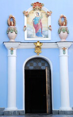 Wall Mural - detail of a church