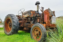 Old Unrestored And Abandoned Tractors.