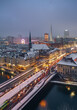 Berlin skyline im Winter. Germany. 