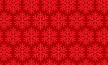 Seamless Pattern With Christmas, Seamless Pattern With Red Background, 