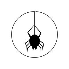 Spider logo template