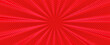 © liu_miu - Halftone comic background. Red wallpaper template with superhero design. Vector illustration in pop art style