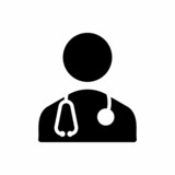 physician doctor vector icon